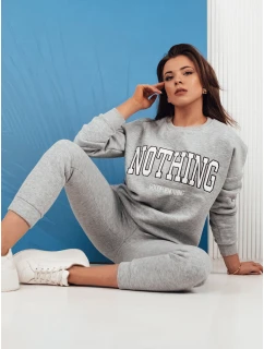Dámská tepláková souprava NOTHING light grey FashionStreet AY0761