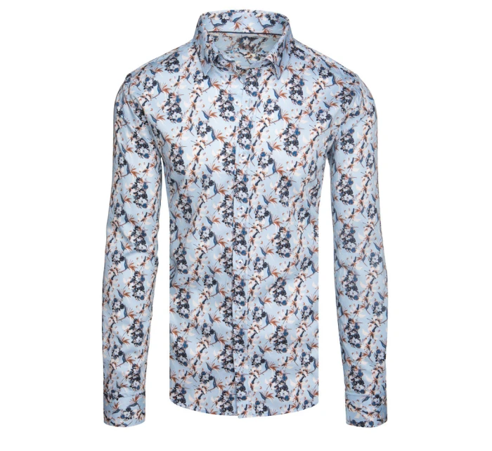 Pánská modrá košile Dstreet model 21989325 - FashionStreet