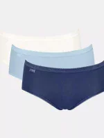 Dámské kalhotky Basic+ Midi C3P - UNKNOWN - kombinace modré V020 - SLOGGI
