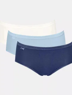 Dámské kalhotky Basic+ Midi C3P - UNKNOWN - kombinace modré V020 - SLOGGI