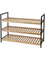 STOJAN NA BOTY 3 ÚROVNĚ BAMBUS VYNIKAJÍCÍ DOMÁCÍ POTŘEBY