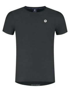 Rogelli běžecké tričko ESSENTIAL černé 3XL