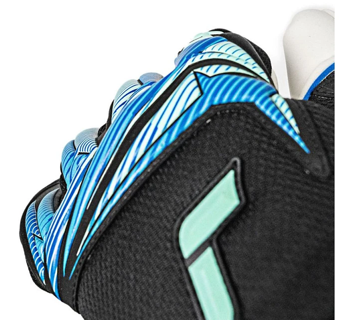 Reusch Attrakt RE:GRIP NC brankářské rukavice černo-modré 5670535 7272