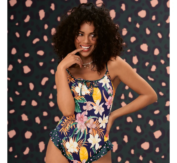 Style jednodílné plavky deep lagoon  model 21159689 - RosaFaia