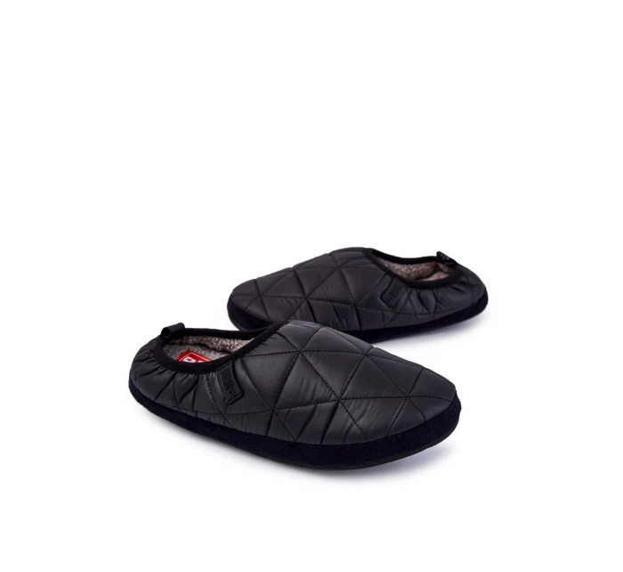 Pánské pantofle Big Star model 21601061 Černé - Big Star Shoes Pánské pantofle Big Star model 21601061 Černé - Big Star Shoes