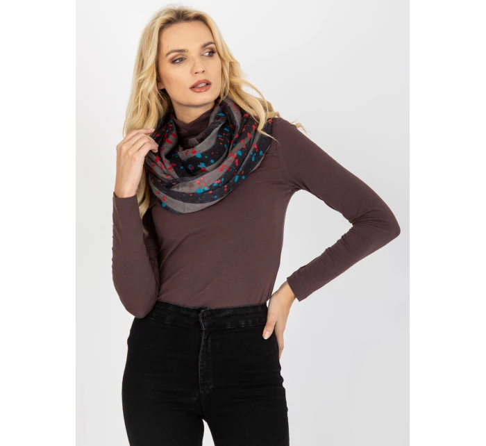 Tunelová šála AT KM model 21314334 šedá - FPrice Tunelová šála AT KM model 21314334 šedá - FPrice