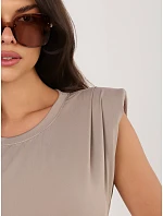 Sukienka MI SK model 22140557 ciemny bezowy - FPrice