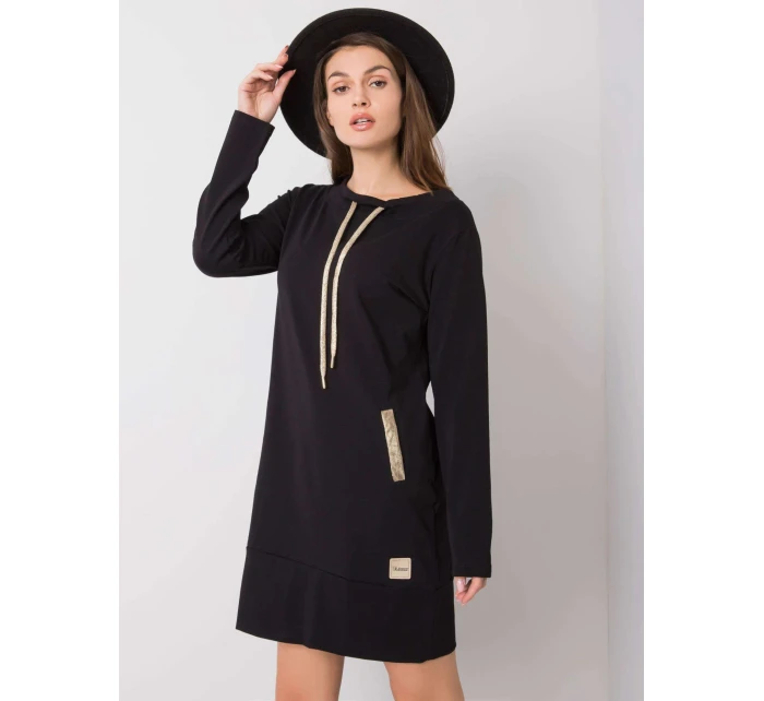 Šaty RV SK 6067.15x černá Šaty RV SK 6067.15x černá