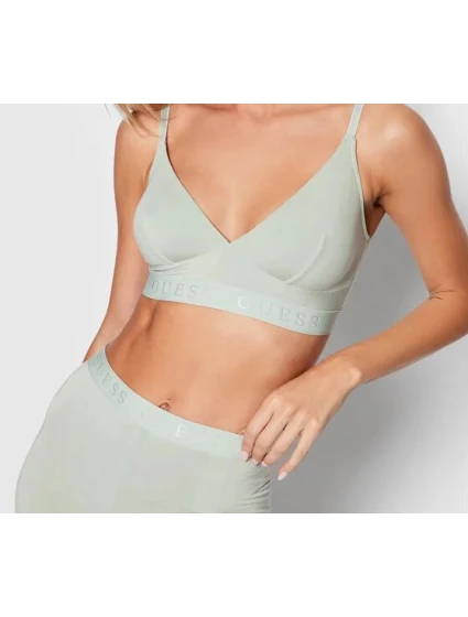Dámská sportovní podprsenka   Světle zelená  model 15913495 - Guess