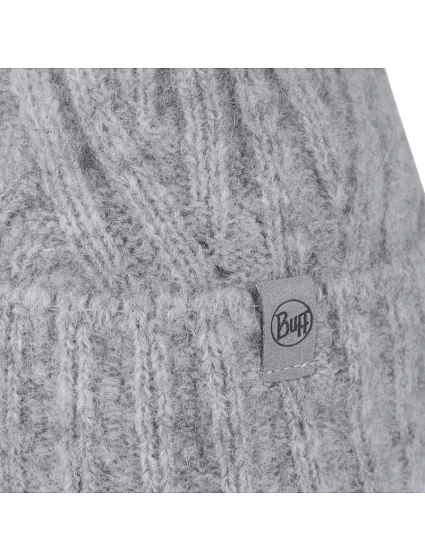 Pletená čepice Beanie W model 19408308 - Buff Pletená čepice Beanie W model 19408308 - Buff