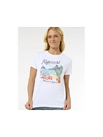 Tričko RIP CURL Crystal Standard Tee, bílé Tričko RIP CURL Crystal Standard Tee, bílé