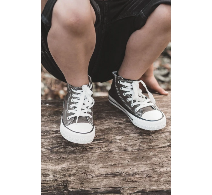 Dětské Vysoké Tenisky Khaki Filemon Dětské Vysoké Tenisky Khaki Filemon