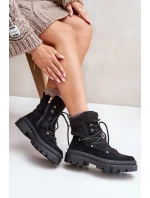 Boty S Kožešinou Černé model 21676596 - Boto Boty S Kožešinou Černé model 21676596 - Boto