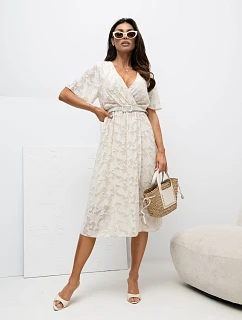 Sukienka IT SK model 22123733 beżowy - FPrice