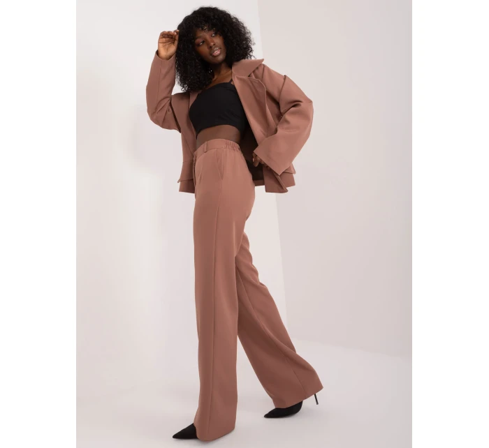 Kalhoty LK SP 509579.22 hnědá