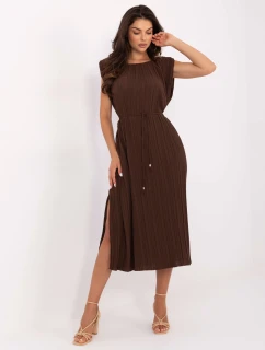 Šaty MI SK A2576.86 tmavě hnědé