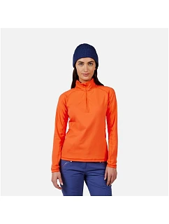 Dámská mikina ROSSIGNOL W MID LAYER STRETCH HZ, oranžová