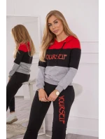 Sada s potiskem Sám červený+černý Sada s potiskem Sám červený+černý