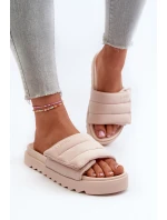 Dámské Žabky Na Platformě Big Star model 21660805 Beige - Big Star Shoes