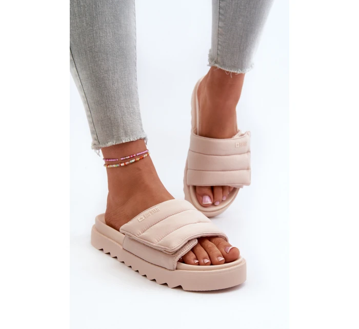 Dámské Žabky Na Platformě Big Star model 21660805 Beige - Big Star Shoes