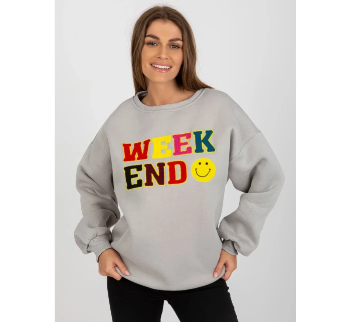 Mikina EM BL 617 6.30x šedá