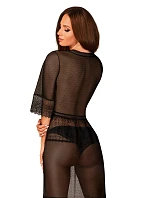 Svůdný župan Estiqua peignoir - Obsessive