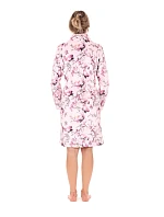 Dámský župan model 22064245 se zipem pink - Vestis Dámský župan model 22064245 se zipem pink - Vestis