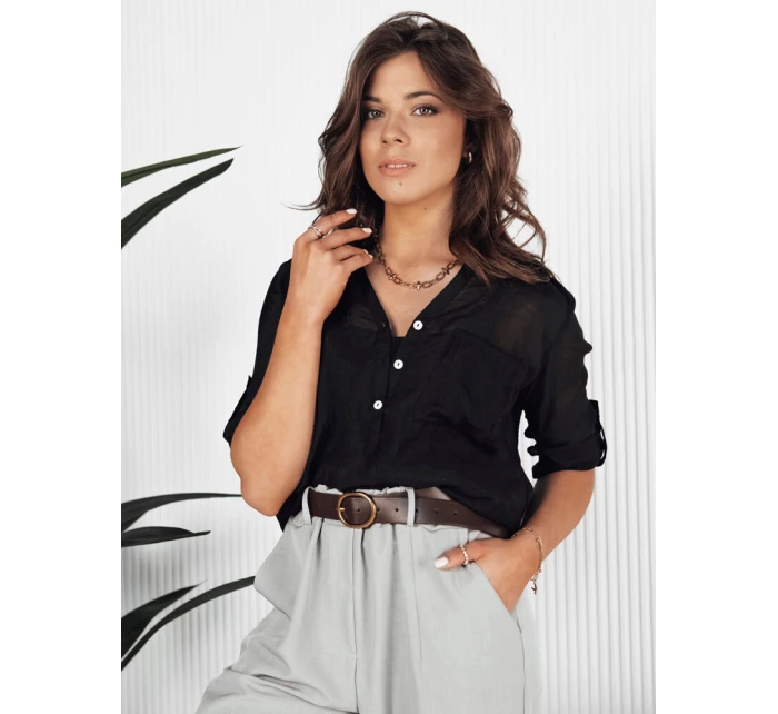 Dámská košile LUNA černá Dstreet model 21972647 - FashionStreet