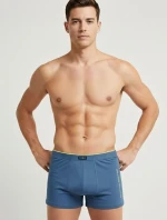 Hladké pánské boxerky model 18037558 - Redo