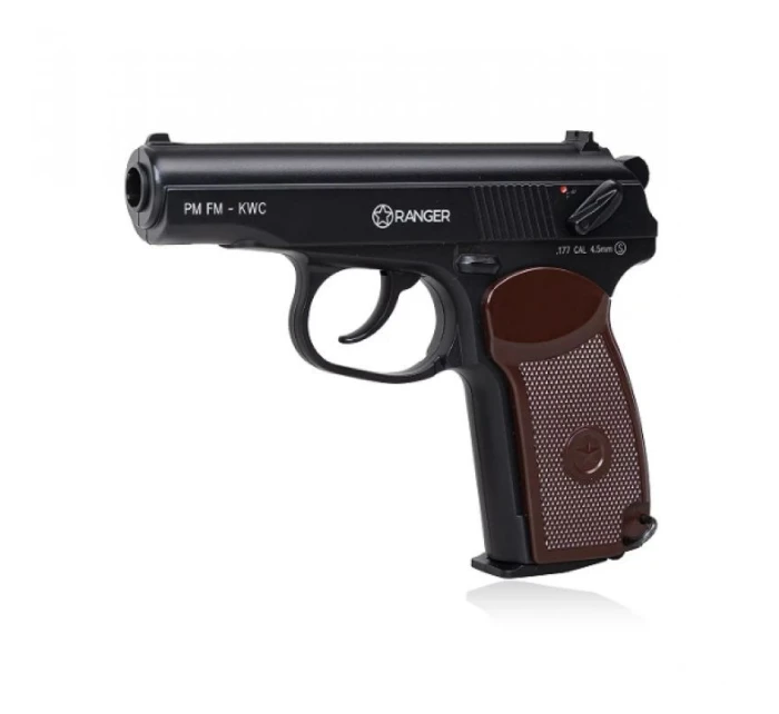 RANGER PM FM KWC pistole ráže 4,5 BBs 18 ran FULL METAL CO2 (AAKCMD441AZB)