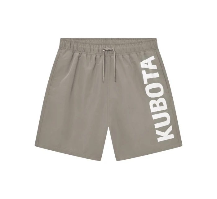 Pánské šedé plavecké šortky Kubota K25SS-204-003-22-1