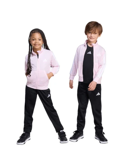 Dětské tepláky adidas Essentials Climacool pink and black JX8771 Dětské tepláky adidas Essentials Climacool pink and black JX8771