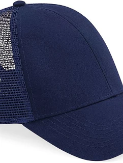 Beechfield B 60N 6 panelová kšiltovka Bio Trucker 53.0060 oxford navy