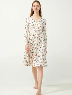 květinová noční košile  model 20516244 - Vamp