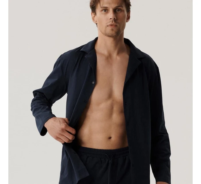 Pyžamo Atlantic BNMP-001 long/r S-2XL pánské pyžamo na zip Pyžamo Atlantic BNMP-001 long/r S-2XL pánské pyžamo na zip