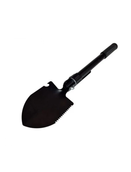 Taktická multifunkční lopata AZYMUT Trapper černá + batoh