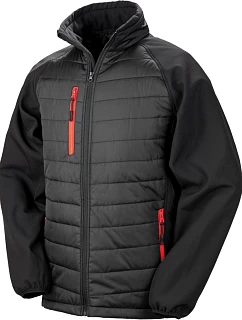 Result R 237X Hybridní bunda "Compass" 30.237X black/red