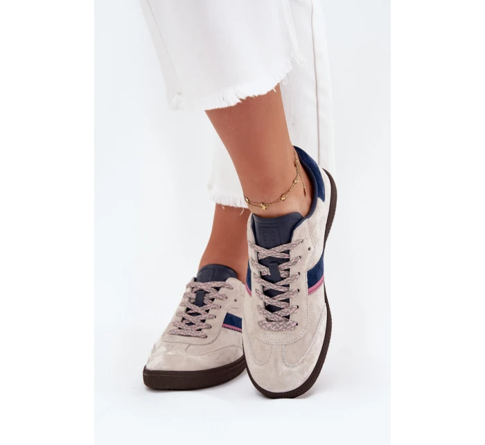 Dámské Nízké Sněhule Z Semiše Big Star model 21705751 HIPOLY SYSTEM Šedé - Big Star Shoes Dámské Nízké Sněhule Z Semiše Big Star model 21705751 HIPOLY SYSTEM Šedé - Big Star Shoes