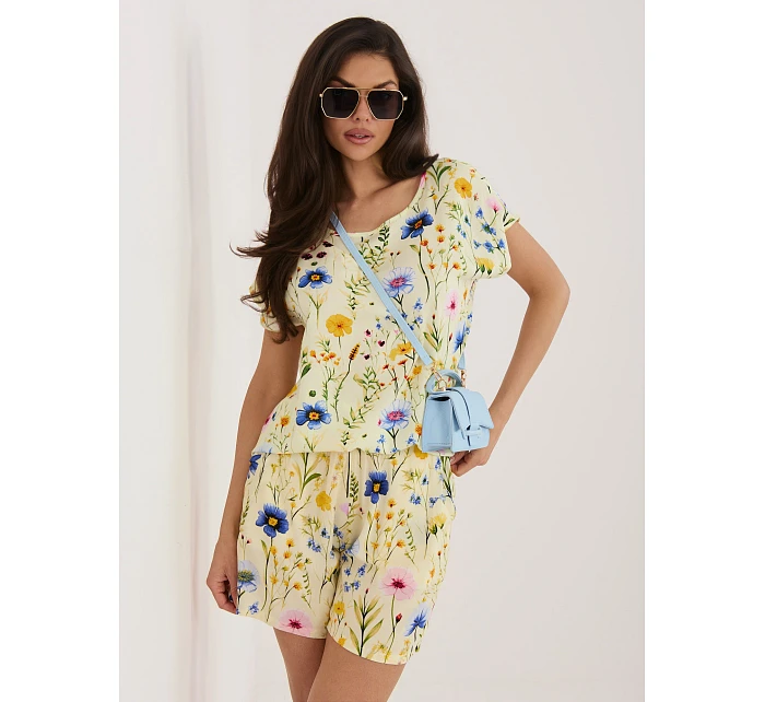 Šortky D73771M62489KD světle žluté Šortky D73771M62489KD světle žluté