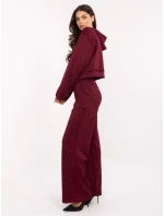 Komplet IT KMPL model 21462812 bordowy - FPrice Komplet IT KMPL model 21462812 bordowy - FPrice