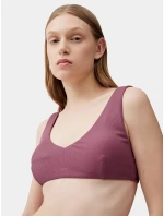 Horní díl plavek 4FSS23UBKTF024-53S tmavě růžový - 4F Horní díl plavek 4FSS23UBKTF024-53S tmavě růžový - 4F