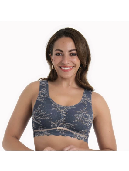 Dámská podprsenka s pěnovou výztuží 5400 grey/rose - Anita Classix Dámská podprsenka s pěnovou výztuží 5400 grey/rose - Anita Classix