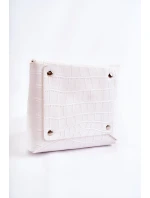 Kožená taška Small Bag  Bílá model 21592763 - Goe