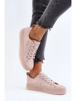 Dámské Tenisky Big Star model 21649514 Růžové - Big Star Shoes Dámské Tenisky Big Star model 21649514 Růžové - Big Star Shoes