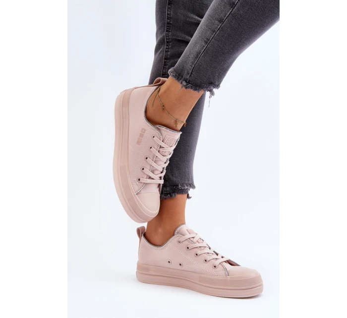 Dámské Tenisky Big Star model 21649514 Růžové - Big Star Shoes Dámské Tenisky Big Star model 21649514 Růžové - Big Star Shoes