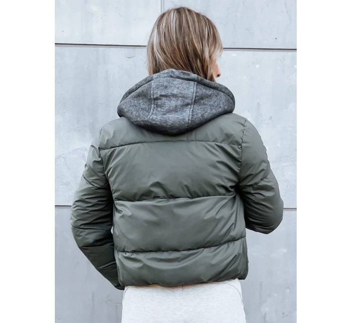 Dámská prošívaná bunda KHALEESI tmavě šedá FashionStreet TY3875