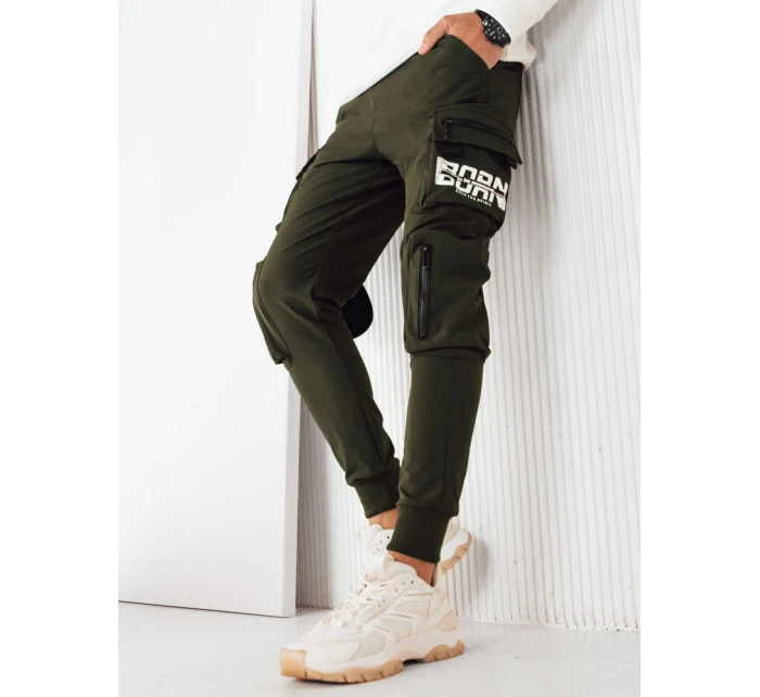 Pánské bojové kalhoty zelené FashionStreet UX4171