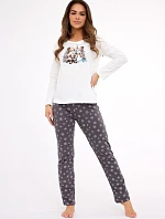 Cornette 855/428 Friends pyžamo dlouhé/r Vánoce 3XL-5XL