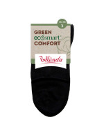 Dámské ponožky z bio bavlny s lemem GREEN COMFORT SOCKS  růžová model 15437552 - Bellinda