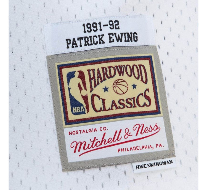 Mitchell & Ness NBA Cracked Cement Swingman Jersey Knicks 1991 Patrick Ewing M TFSM5934-NYK91PEWWHIT Mr